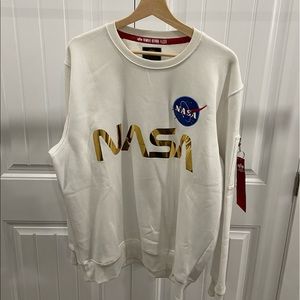 Alpha Industrie NASA Sweatshirt L ☄️🛰️